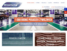 Tablet Screenshot of disztung.com
